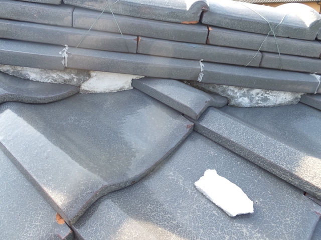 漆喰の剥がれは他にも